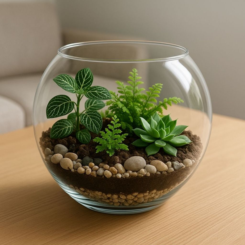 Vaso Aquário 3 Litros Vidro Transparente Multiuso Terrário Decoração Sala Planta Jardim em Oferta na Shopee