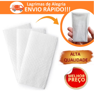 Kit 150 Lenços Lágrimas De Alegria Para Casamento (Saquinhos + Lenços) ENVIO RÁPIDO em Oferta na Shopee