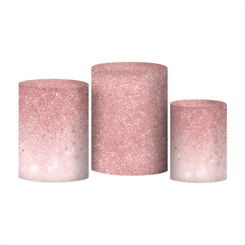 Trio Capa De Cilindro Vest Facil Tema Gliter 3
