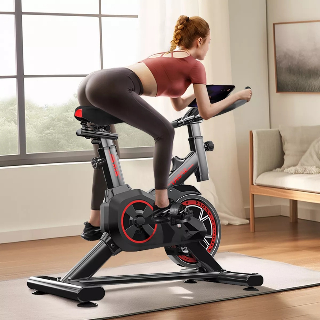 Bicicleta Spinning Ergométrica Para Exercícios Com Monitor Profissional Sport Suporta até 120kg