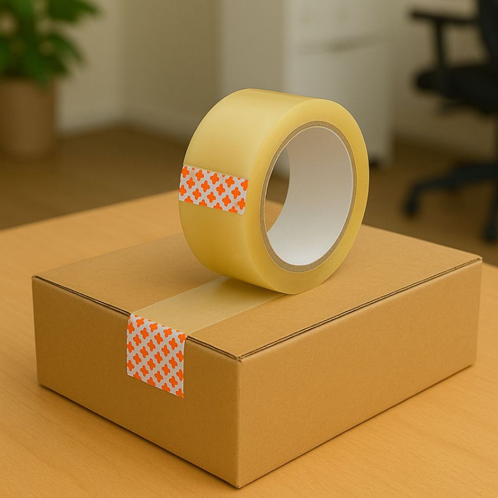 Fita Adesiva Durex Larga Transparente p/Embalar (Kits 5/4/3/2/1) em Oferta na Shopee