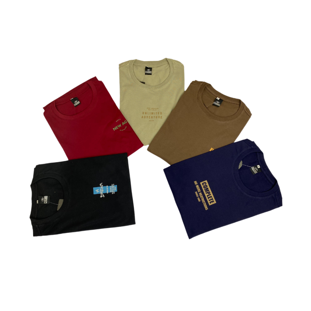 Kit 3 Camisetas VURB Sortidas Básicas Plus Size com Estampa Envio Imediato Tamanhos Especiais