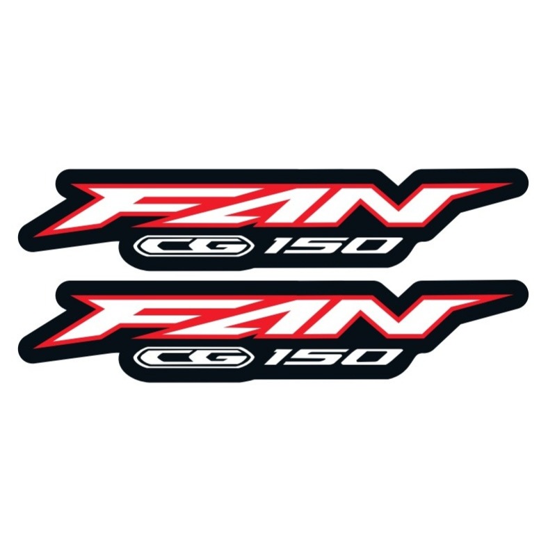 Adesivo Lateral Faixa Fan 150 CG150 2020 2021 2022 2023 2024 Fan150 Tampa Lateral em Oferta na Shopee