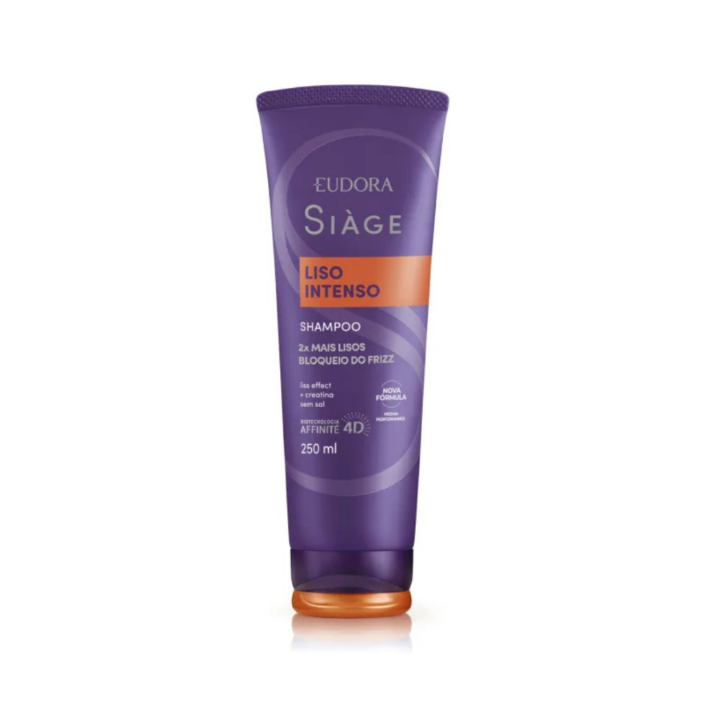 Shampoo Eudora Siàge Liso Intenso 250ml em Oferta na Shopee