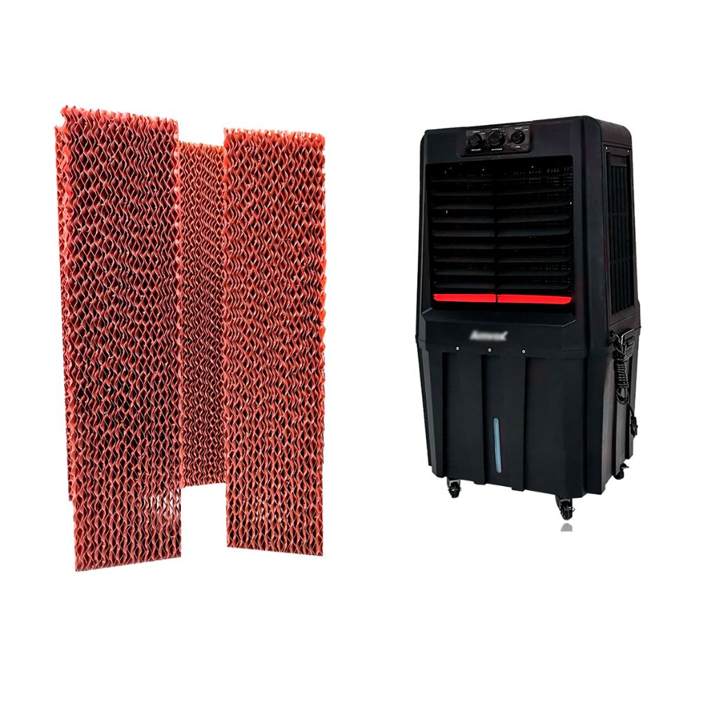 KIT PLACA FILTRO COLMEIA PARA CLIMATIZADOR EVAPORATIVO AMVOX 90 LITROS