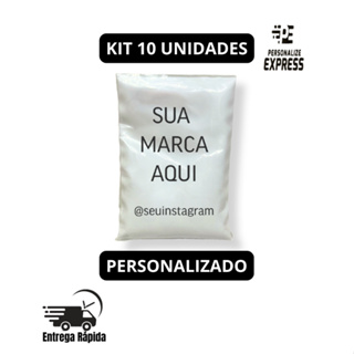 Bolsa de Gelo em Gel Kit com 10 Unidades Personalizável 18x12 retangular em Oferta na Shopee