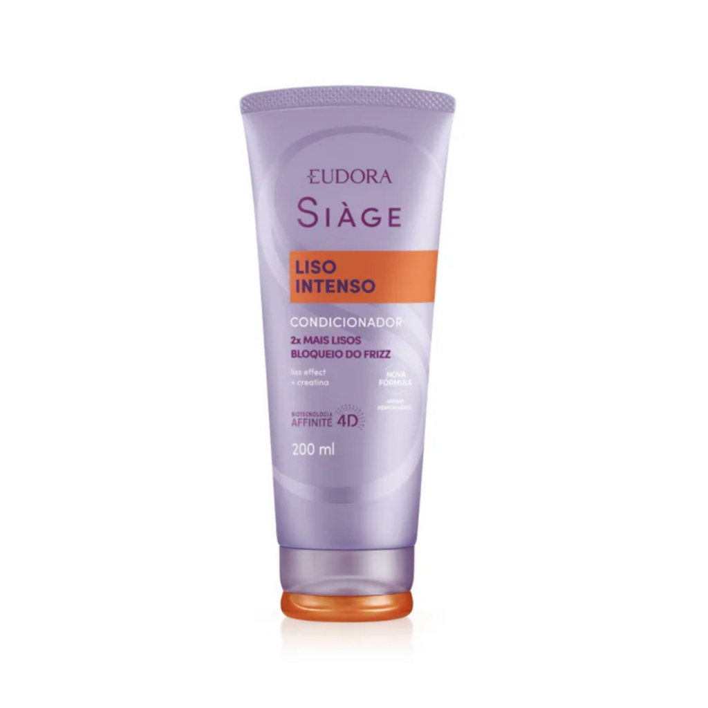 Condicionador Eudora Siàge Liso Intenso 200ml em Oferta na Shopee