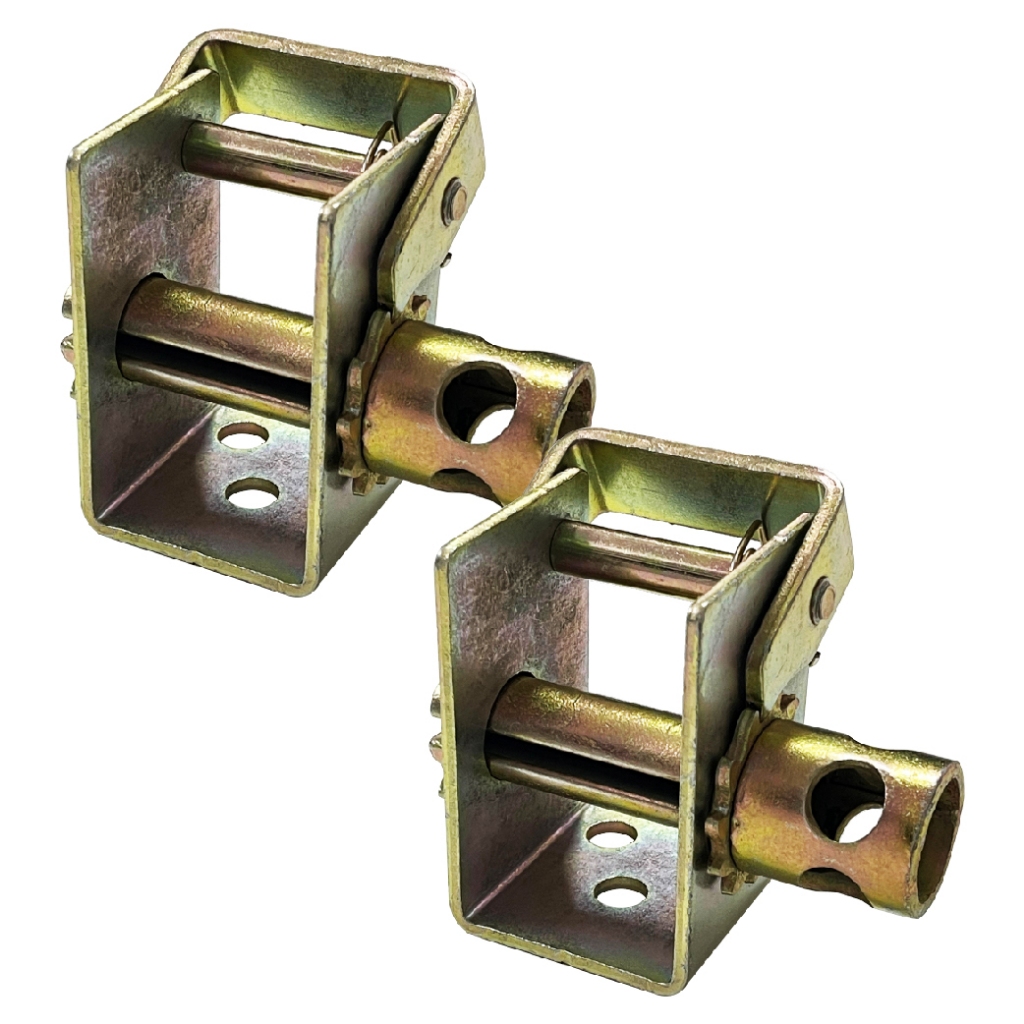 Kit 2 Catraca Fixa 5 Toneladas Fita Cinta 50mm Reforçada Sem Chapa Inferior