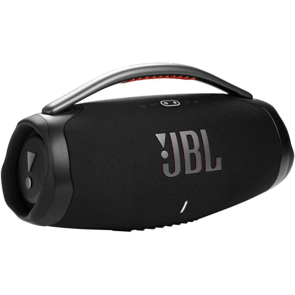 Caixa de Som JBL Boombox 3 Bluetooth à Prova D'água Portátil IP67 Preta Camuflada - detalhe