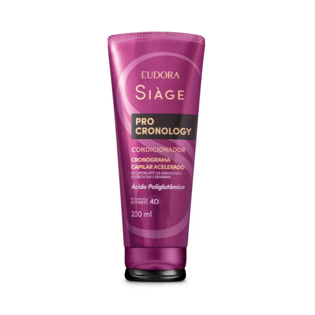 Condicionador Pro Cronology Siage 200ml - Eudora em Oferta na Shopee
