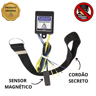 Bloqueador Antifurto para Moto e Carro com Sensor Magnético Corta Combustível Ignição Cadeado Eletrônico em Oferta na Shopee