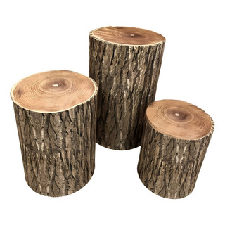 Trio Capa De Cilindro Vest Facil Tema Madeira em Oferta na Shopee