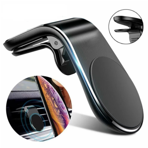 Suporte Premium Elegance para Celular – Fixação por Ímã no Ar-Condicionado do Carro em Oferta na Shopee
