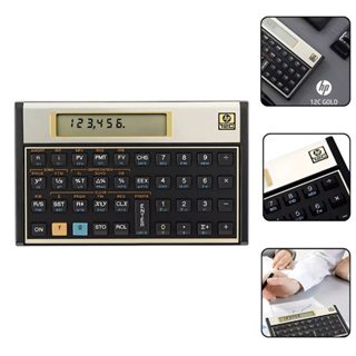 Calculadora Financeira Hp 12c Gold Cor Dourado 130 Funções em Oferta na Shopee