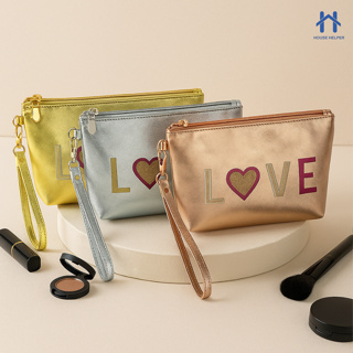 Bolsa Necessaire de Maquiagem Organizadora de Cosméticos Estilo Glow em Oferta na Shopee