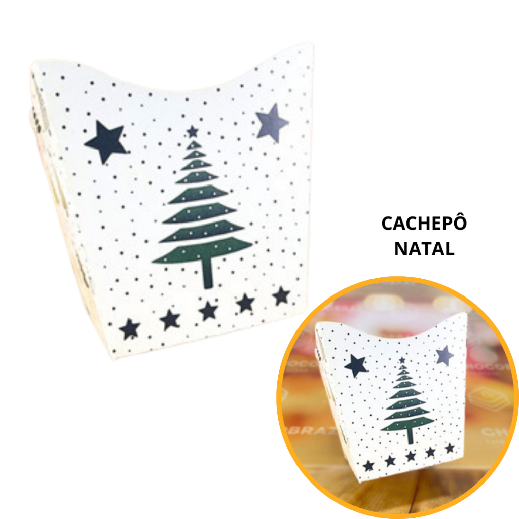 10~50 CACHEPÔ NATAL ENCANTADO 9X9X7CM VAZO DECORAÇÃO  121.23  ( NC TOYS CACHEPÔ ) - Stationery