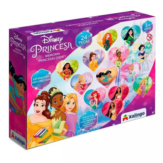 Brinquedo Infantil Princesas da Disney – Jogo da Memória Montessori em Oferta na Shopee