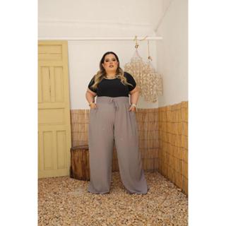CALÇA PANTALONA ATÉ TAMANHO 60 CÓS ESTRUTURADO A MELHOR em Oferta na Shopee