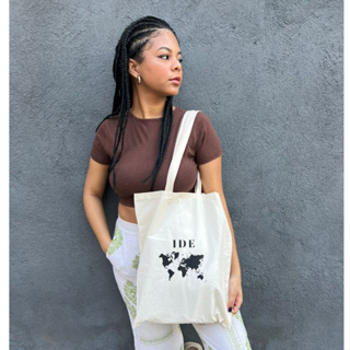 ECOBAG IDE POR TODO MUNDO E PREGAI O EVANGELHO sacola ecológica,escola,faculdade, curso,personalizado,brinde,praia,moda, em Oferta na Shopee