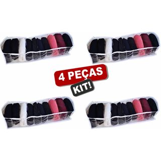 Kit 4 Colmeia Organizadoras De Roupa Intimas Lingerie, Cuecas, Meias tamano  - 40x10x15cm em Oferta na Shopee