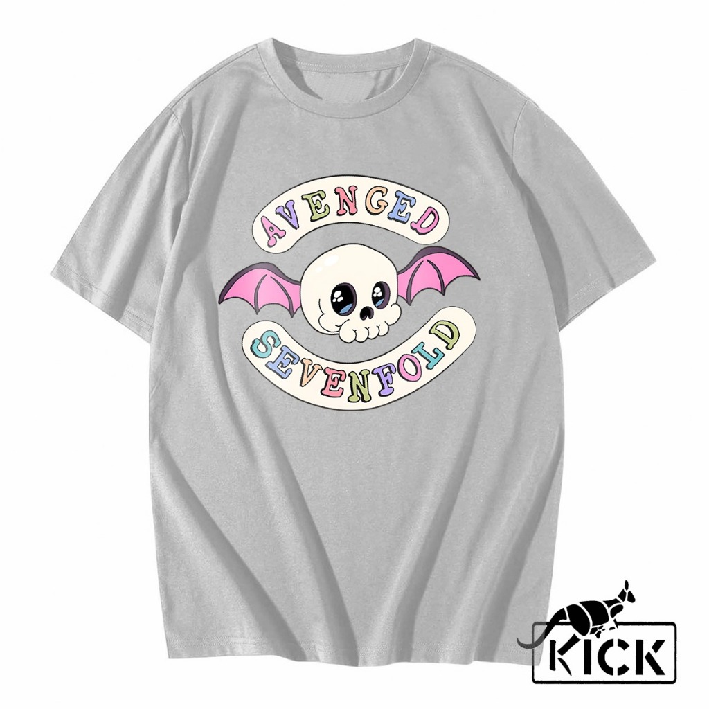 Camiseta Unissex 100 Algodão Avenged Sevenfold Fofo — imagem 2 de 2