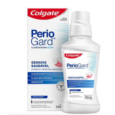 Enxaguante Bucal Colgate Periogard Gengiva Mint 250ml Clorexidina 0,12% (Original)