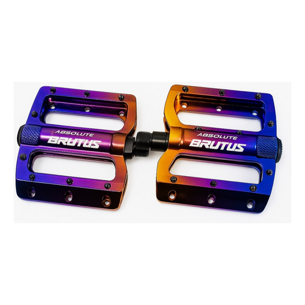 Pedal Plataforma Aluminio Bicicleta Bike Mtb Dh Freeride Rosca 9/16 Grossa Absolute Brutus em Oferta na Shopee