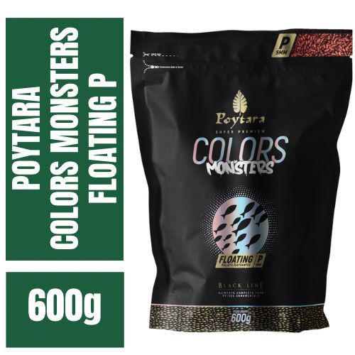 Poytara Colors Monsters Floating P Black Line 600g em Oferta na Shopee