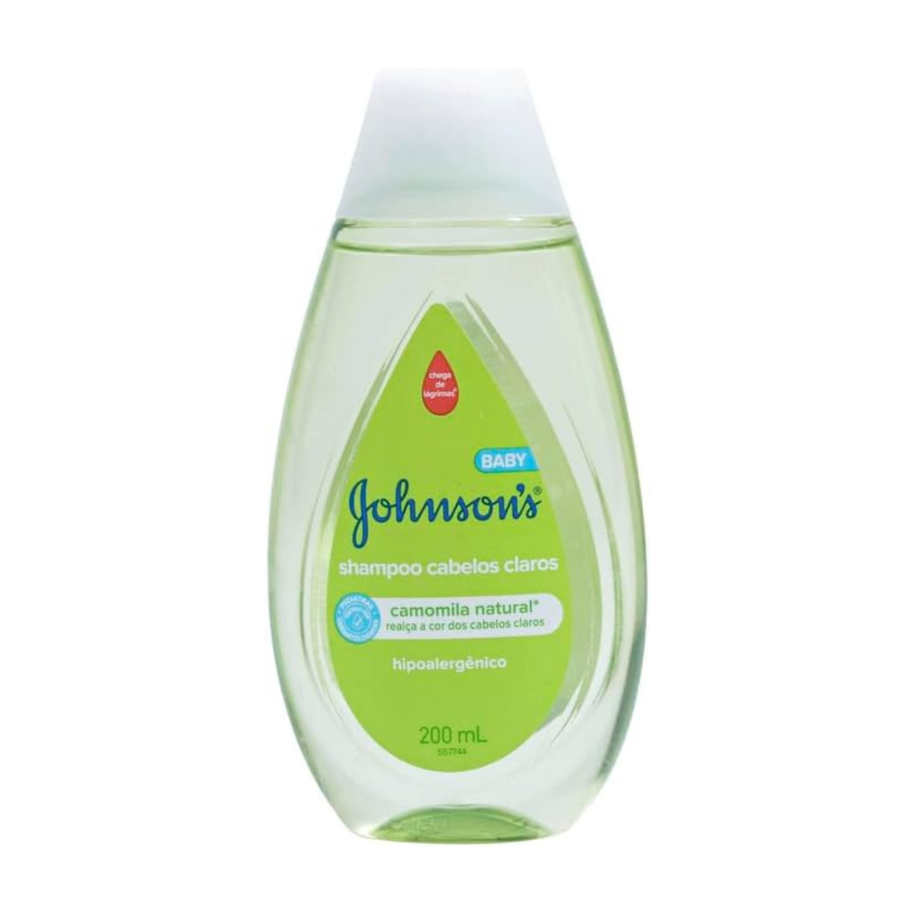Shampoo Johnson's Baby Cabelos Claros 200ml em Oferta na Shopee