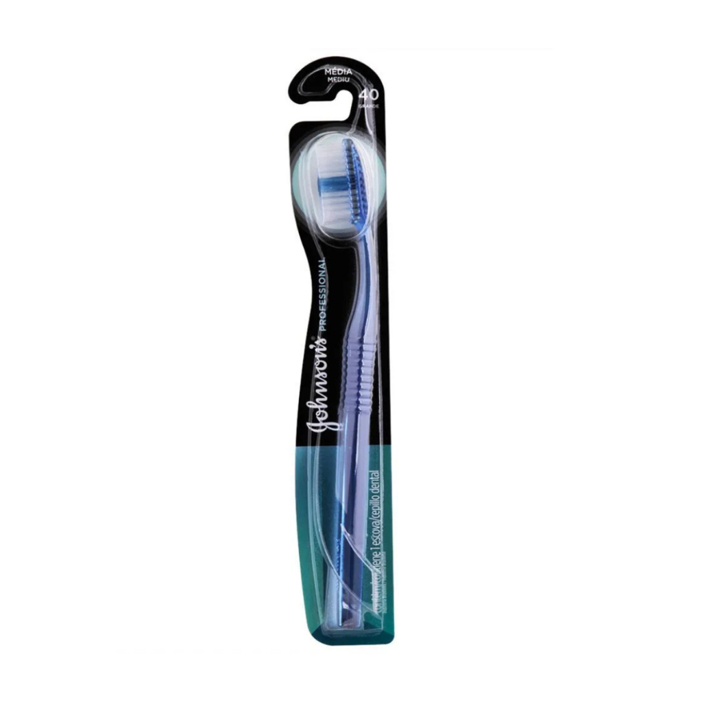 Escova Dental Johnson'S Reach 40 Média em Oferta na Shopee