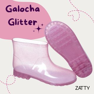 Galocha Transparente Feminino Menina - Zatty em Oferta na Shopee
