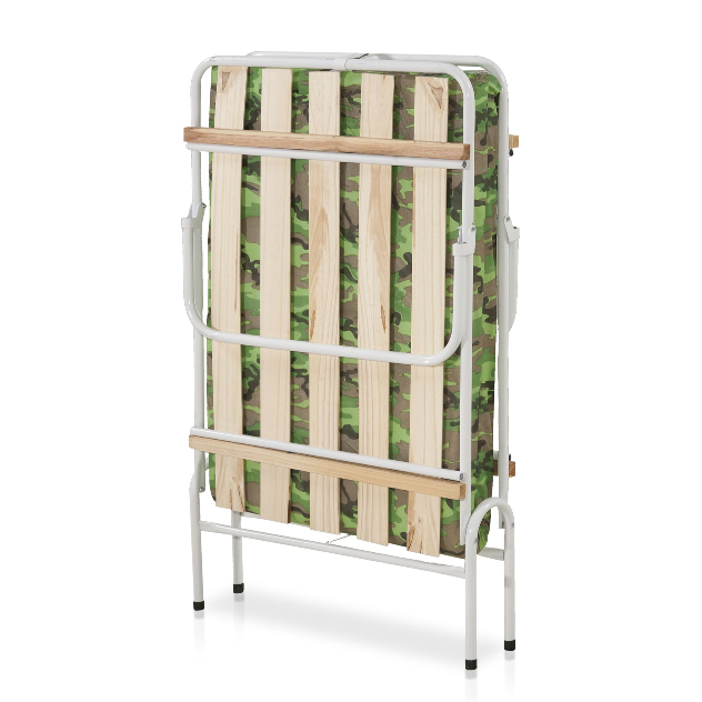Cama Dobrável Portátil Com Colchão