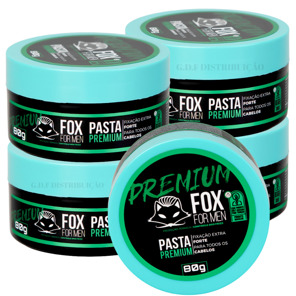 PASTA MODELADORA PREMIUM 80G - FOX FOR MEN em Oferta na Shopee