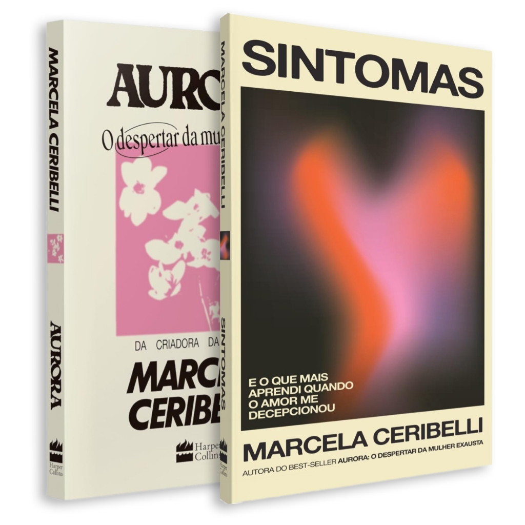 Kit Marcela Ceribelli | 2 Livros | Aurora: o despertar da mulher exausta e Sintomas (Lançamento)