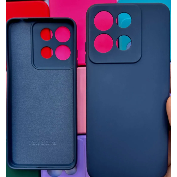 Capa Capinha Compátivel Com Motorola Moto G15 Case Aveludada