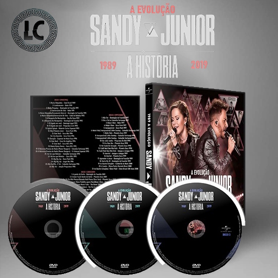 DVD SANDY E JUNIOR APRESENTAÇÕES