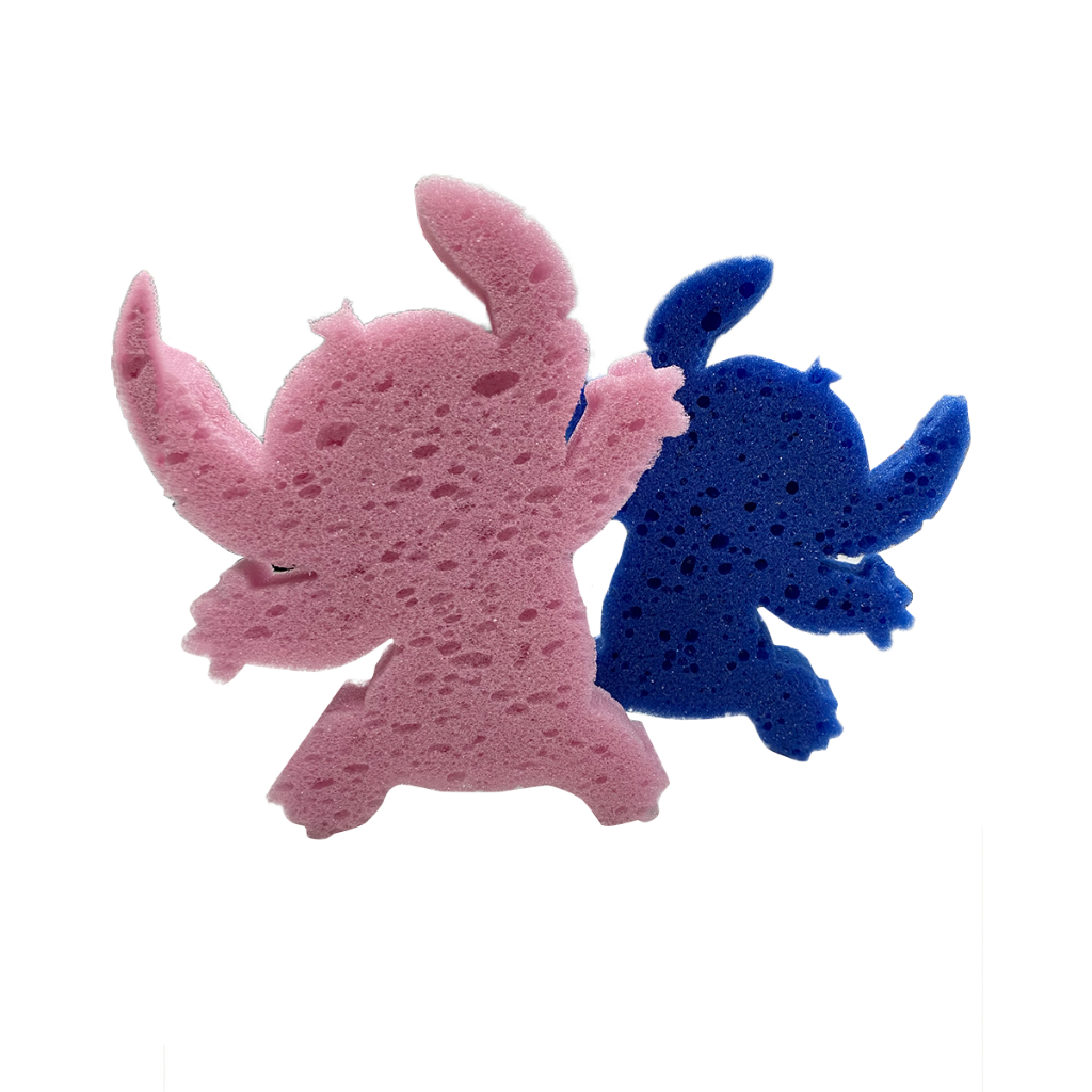 Esponja Infantil Stitch – Banho Divertido com a bucha do Alien Mais Querido da Disney!