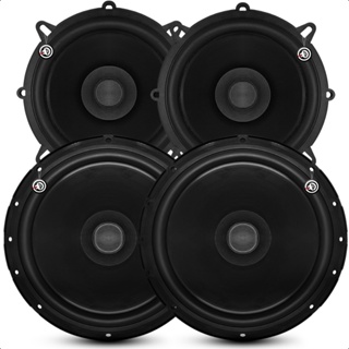 kit com 2 Pares De Alto-falantes bbr modelos montadoras para Portas Dianteiras e Traseiras ou tampão em Oferta na Shopee