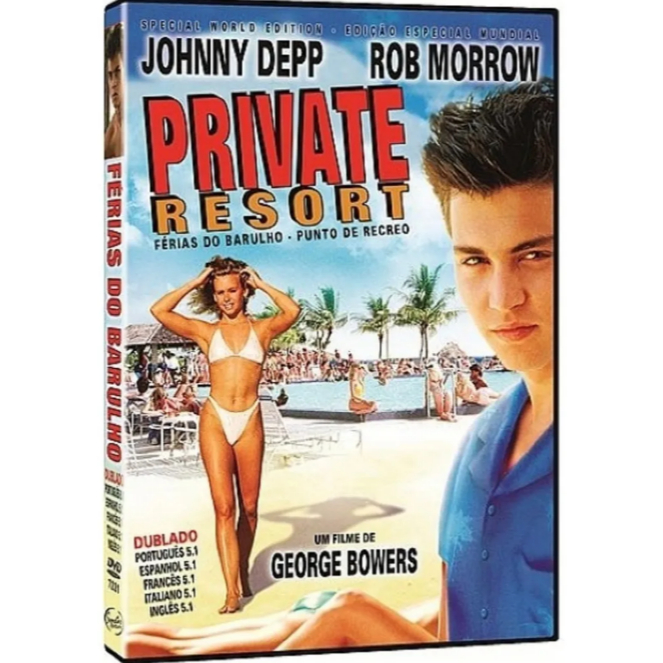 Férias Do Barulho / Johnny Depp / Dvd7221