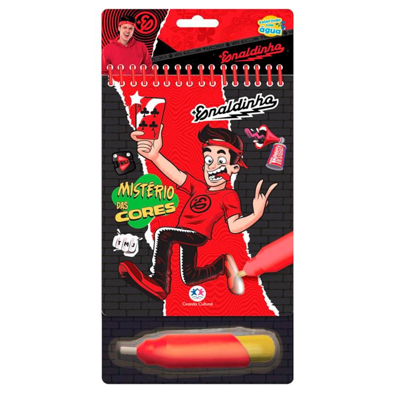Livro Enaldinho | Colorindo Com Água em Oferta na Shopee