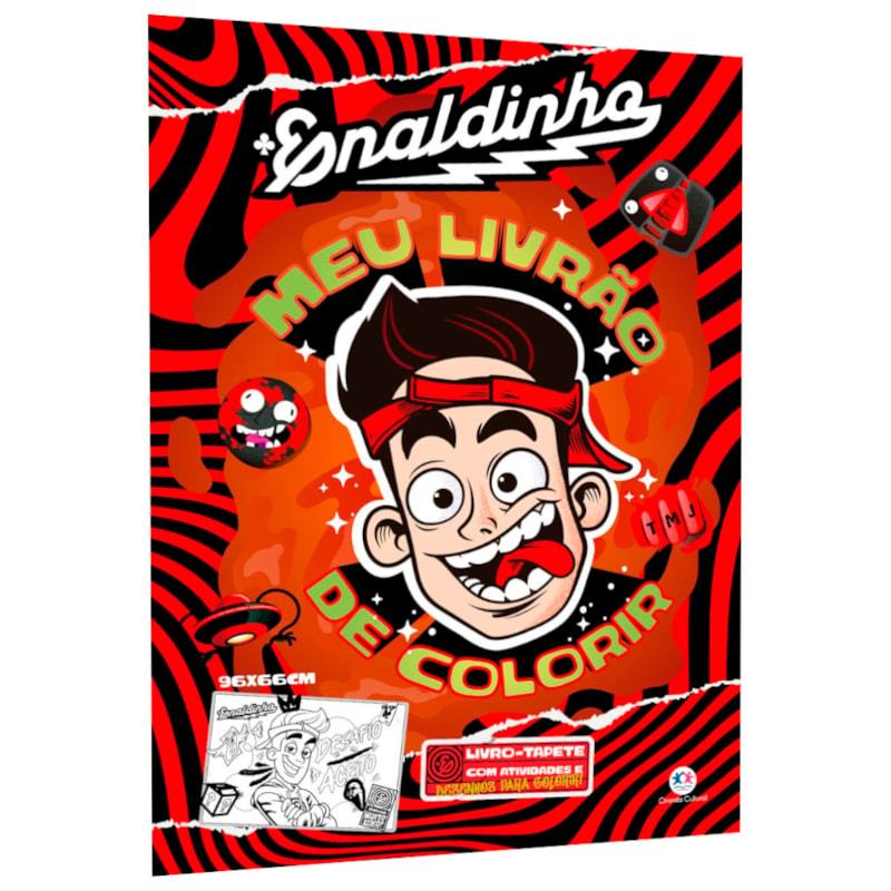 Livro Enaldinho Meu Livrão de Colorir | Paloma Blanca em Oferta na Shopee