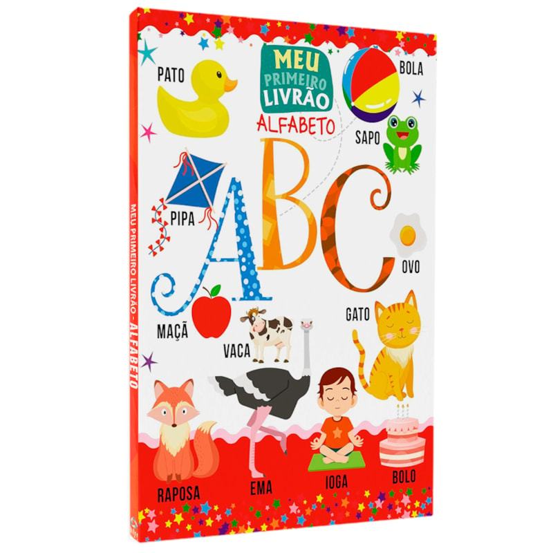 Livro Meu Primeiro Livrão | Alfabeto em Oferta na Shopee