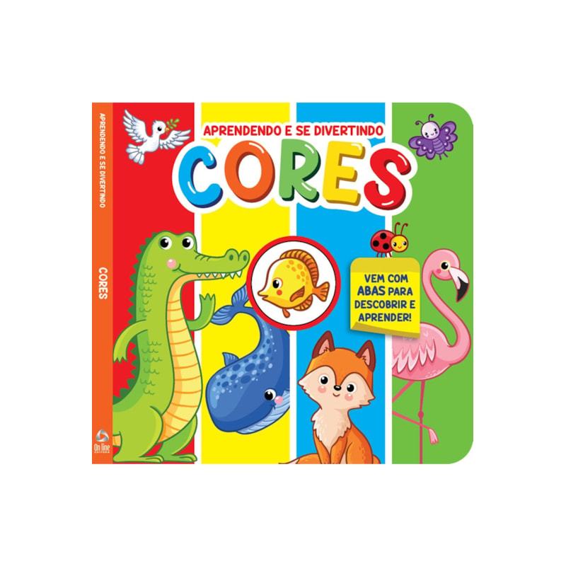 Livro Aprendendo e Se Divertindo | Cores em Oferta na Shopee