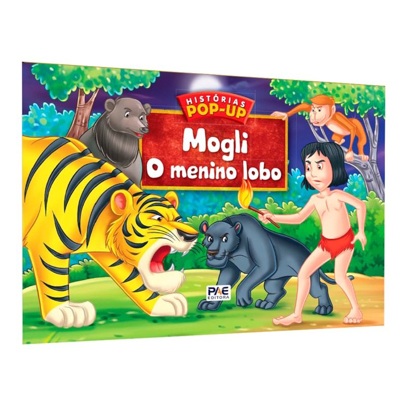 Livro Mogli O Menino Lobo | Histórias Pop-up