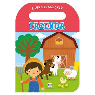 Livro de Colorir | Fazenda em Oferta na Shopee