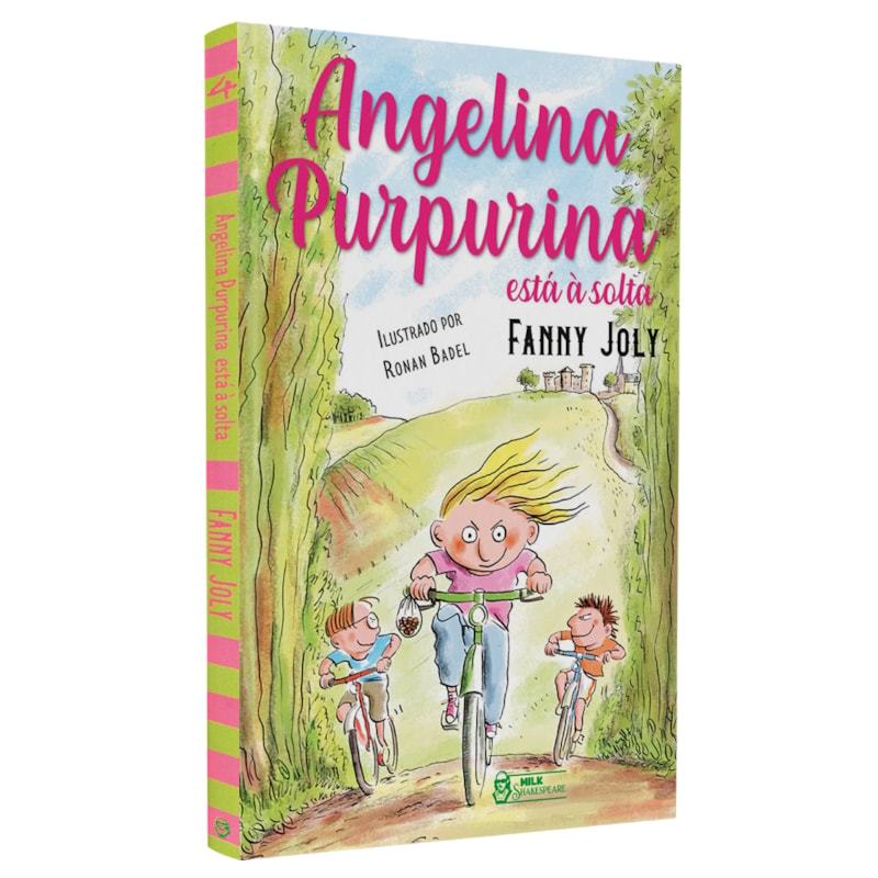Livro Angelina Purpurina Está à Solta | Fanny Joly em Oferta na Shopee