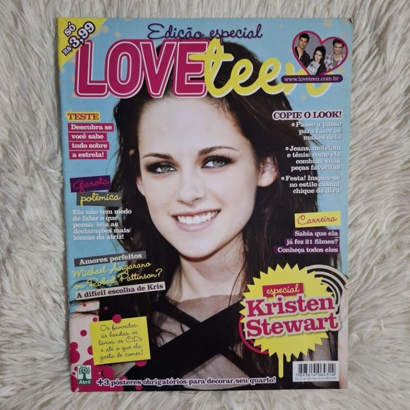 Revista Loveteen Edição Especial Kristen Stewart