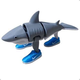 Tralalero Tralala Meme Tubarão Articulado Miniatura 3d 14 Cm em Oferta na Shopee