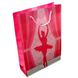60 a 100 Sacolas De Papel Bailarina 25x17x6cm Bolsa Festa Lembrancinha Surpresa em Oferta na Shopee