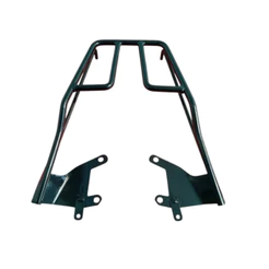 Bagageiro Aço Maciço Compatível Cg 160 Titan 2025 Preto